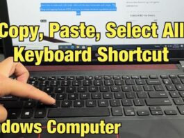 How to Copy and Paste on Laptop