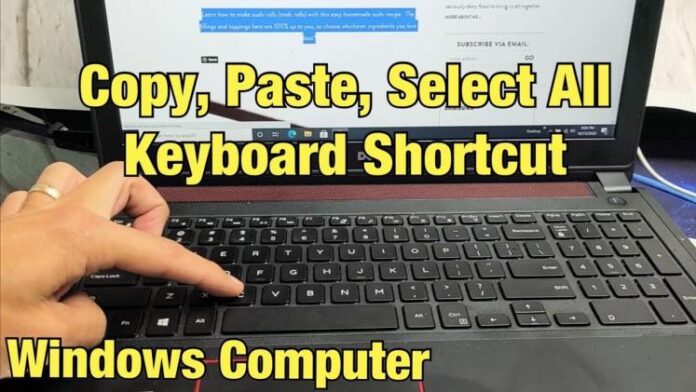 How to Copy and Paste on Laptop